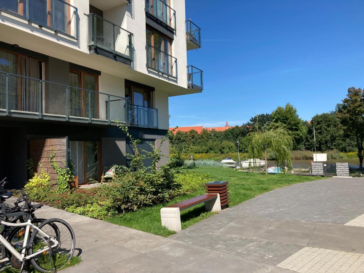 Apartament Marina Port Wrocław Buitenkant foto