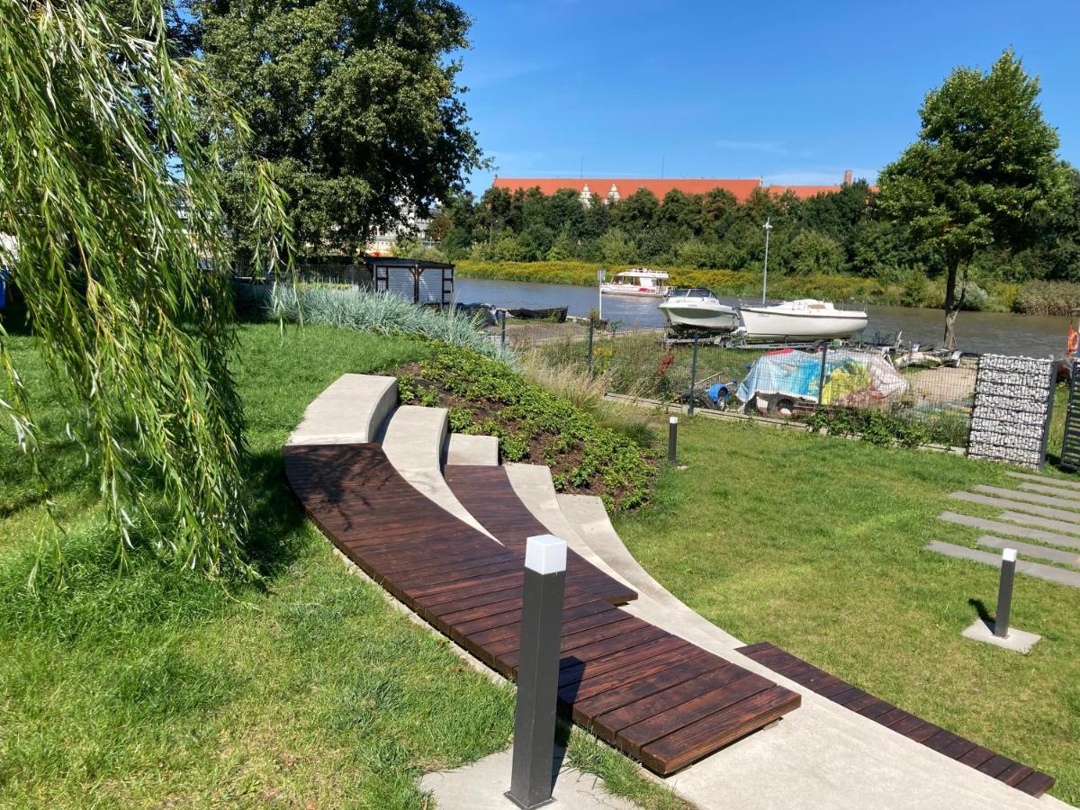 Apartament Marina Port Wrocław Buitenkant foto